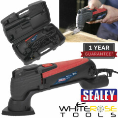 Sealey Oscillating Multi Tool 300W 230V Quick Change in Case Sanding Cutting