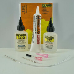 Essential 3-pak PTFE* lube kit for every workbench or toolbox/ 2 oils+ grease