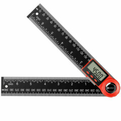 Digital Angle Finder Inclinometer Goniometer Protractor Angle Gauge Ruler ~ 