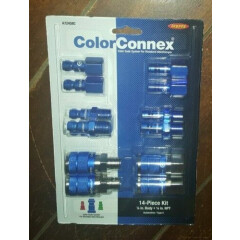 Legacy Color Connex 14pc Kit: 1/4in Body 1/4in NPT ~AUTOMOTIVE/Type C~ #A72458C