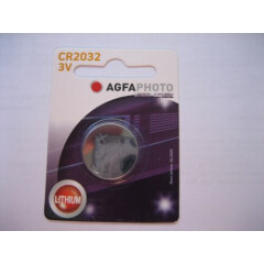 CR2032 3.0 V Button Cell Original AGFA PHOTO Battery Lithium Photo Battery