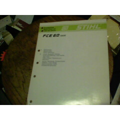 Stihl spare parts list for FXCE 60 [4809]