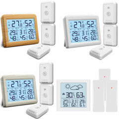 1*Hot Digital Display Indoor Outdoor Thermometer Hygrometer Temperature Humidity