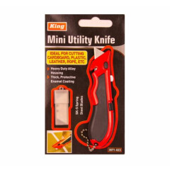 Mini Quick-Change Retractable Key chain Utility Knife NEW