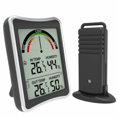 Indoor Outdoor Thermometers Wireless Hygrometer Electronic Remote Dual Channel