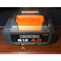 4.0 ah hilti 4.0ah rare edition battery 12-volt rechargeable without b 12 model 