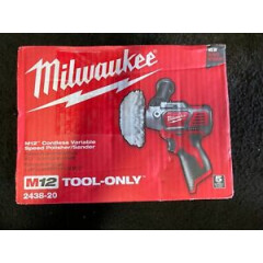 Milwaukee 2438-20 M12 Variable Speed Polisher Sander NEW