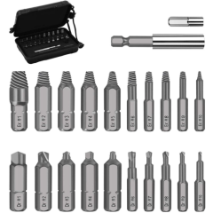 Screw Extractor Easy Out Easily Remove Stripped Damaged Screws 22 Pieces Screw