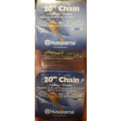 New (Other)! TWO Husqvarna 20" Cadena Chainsaw Chains! (READ) 