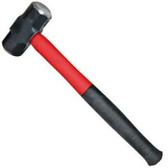 URREA 16 lbs. Steel Octagonal Sledge Hammer With Fiber Glass Handle