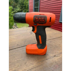Black + Decker 8v Max Lithium Ion Drill Compact/Lightweight Drill ONLY (BDCD8) 