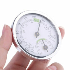 Indoor Outdoor Hygrometer Humidity Thermometer Temp Temperature Meter Dial Stand