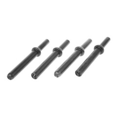 4Pcs Air Hammer Anvils 45# Steel Coupped Bit For Pneumatic Bits Power Tool Set