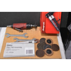 Snap-On PT250 Die Grinder Pneumatic Cut Off Tool with extras