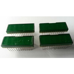 4x LED Display 4-DIGITS Large Green 36x14mm for hobbyists and experiments DISCOUNT! 