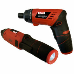 Durite 0-467-20, 6mm Electric Screwdriver With Torch - 3.6V