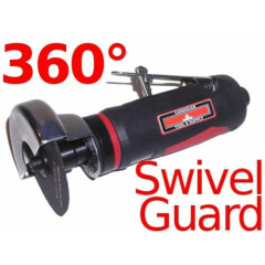 3" Air Cut-Off Tool w/ Rotating Swivel Guard and Comfort Grip zip saw (NEW)