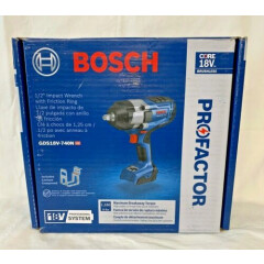 BOSCH PROFACTOR GDS18V-740N 18V 1/2 In. Impact Wrench (New In Retail Box) 