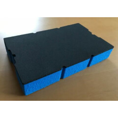 Suitcase liner made of hard foam for Sortimo L-Boxx Mini Grey-Blue 40mm 