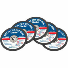 Clarke CAT145 pack of five replacement 3 inch metal cutting discs