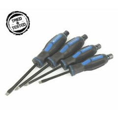 4Pc Magnetic Tip Professional Screwdriver Set Go Through Phillips/Slotted TT079 