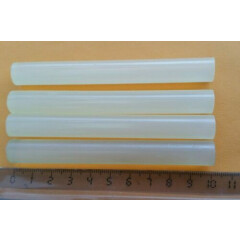Hot Glue Cartridges Sticks, Pencils Melting Glue Transparent 11mm x 100mm 4 Piece 