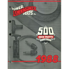 Power Lawnmower Parts Inc. 1988 Dealer Catalog and Price List Booklet