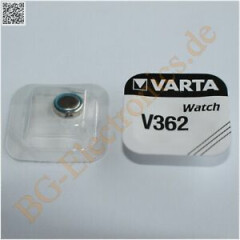 5 x v362 Battery for Watches Varta 5pcs 