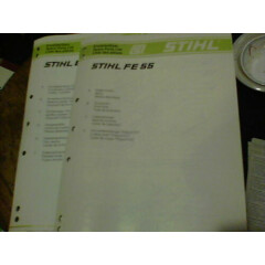 Stihl FE 55 spare parts list
