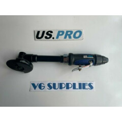  US PRO INDUSTRIAL Extended Air Cut Off Tool Long Reach Shaft 3" Disc 8604 NEW