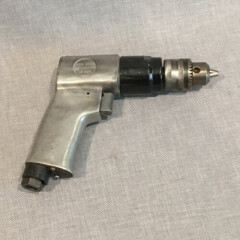 Used Central Pneumatic 3/8" Reversible Air Drill - No. 94585 - Estate Find 
