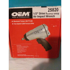 1/2 Drive Air Impact wrench Twin Hammer 400 ft lbs. Lug nut / bolt removal NEW!
