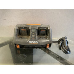 Ridgid R840094 Gen5x duel Port Sequential Charger With Duel USB Ports + Plugs