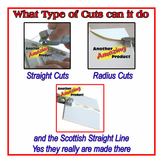 Tile & Glass Cutter Kit BK Curve Notch Cutout Jigsaws Rodsaw Grinder Drills File image {3}