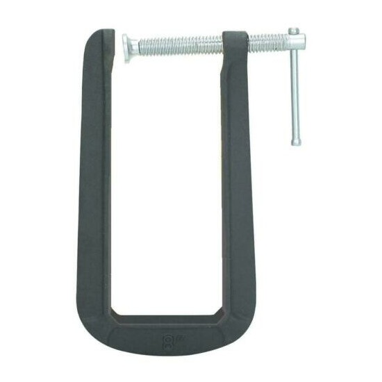 8 in Extra Deep Throat C-Clamps 8" Depth 3 in Jaw Opening U-Clamp  image {3}