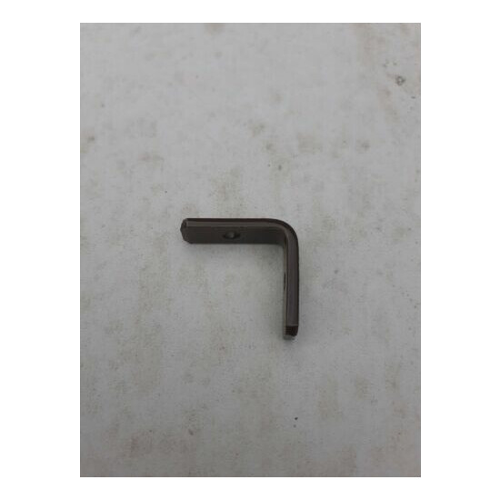 10x L Shaped Right Angle Corner Metal Support Strips (1" / 25mm). New in Brown.  image {3}