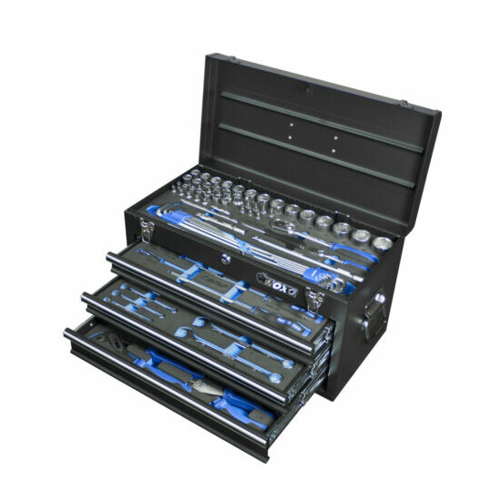 Boxo ecc20301bk Tool Box 94tl Professional Suitcase Tool Box 3 Drawers Top  image {1}