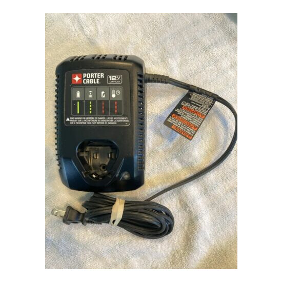 PORTER-CABLE PCL12C 12V Max Battery Charger Lithium Ion image {1}