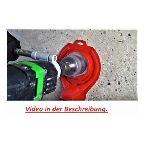 Suction Device Dust Extraction For Diamantbohren To 82 MM image {2}