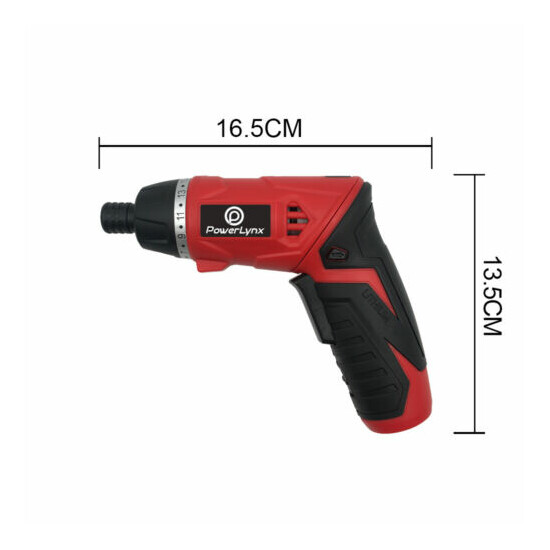 Electric 3.6V Lithium Ion Cordless USB Rechargeable Screwdriver Drill Torch Set image {6}