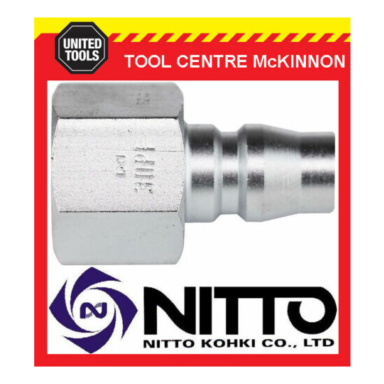 GENUINE NITTO JAPANESE MADE QUICK CUPLA AIR FITTINGS & CLAMPS- 1/4 3/8 & 1/2 BSP image {13}