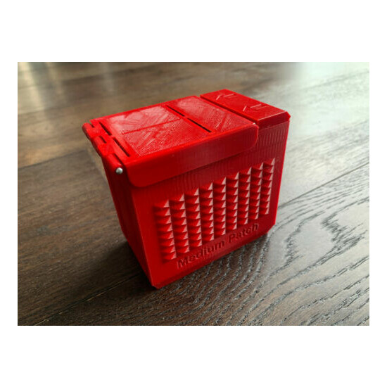 Target Patch Box for Sports Shooting.Patch Dispenser. Double Patch Rolls Holder. image {18}