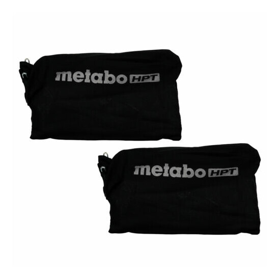Metabo HPT/Hitachi 322955 Dust Bag for C8FS, C10FCH, C12FDH Miter Saws (2-Pack) image {1}