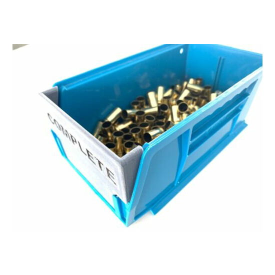 Bin Dam With Straight Wall For Dillon 650 750. Ammo Box Front Extension image {4}