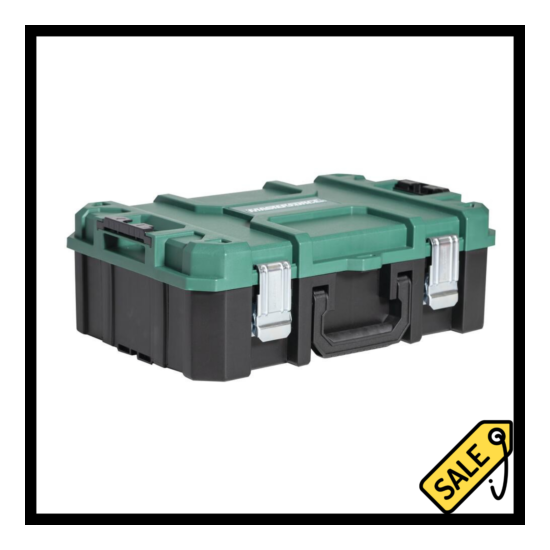 Portable 21" Suitcase Tool Box Organizer Equipment Storage Modular Tools Boxes image {1}