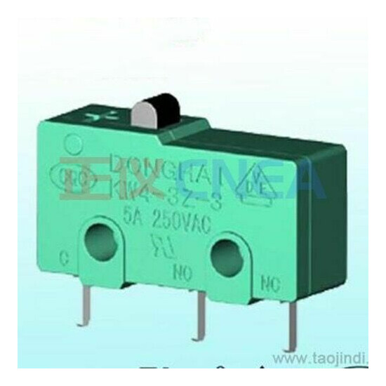 1PCS DONGHAI KW4-3Z-3 Micro Switch 3 Pins COM and NO 5A 250VAC T120 No handle  image {4}
