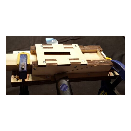 Laser-cut Scarf Joint Miter Box Kit - For Perfectly Cut Scarf Joints by Hand! image {4}