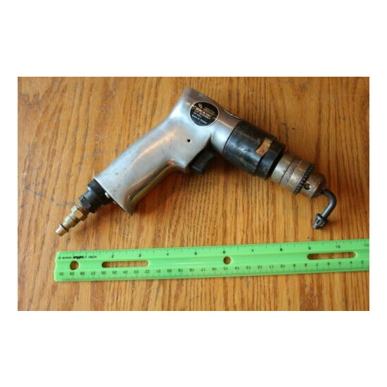 Central Pneumatic Tool CPI Model No 276 Air Drill 3/8" reversible  image {1}