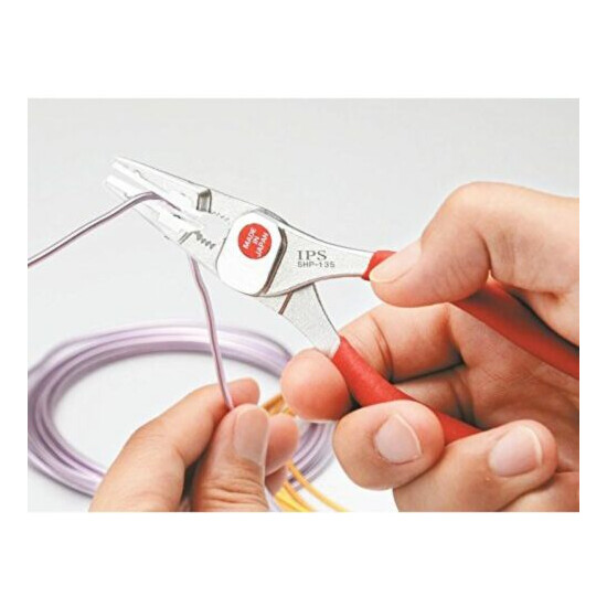 IPS Soft Touch "Petit" Mini Plastic Jaw Pliers (140mm) SHP-135 Made in Japan image {4}