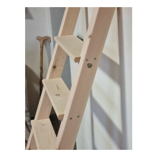 NEW Variable Width Scale Solid Wood Loft Bed Castle attic  image {1}